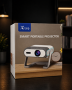 Xnano X3-2.0 Smart Portable Projector | 4K Decoding, Android OS, 2.4G + 5G Wi-Fi, Screen Mirroring & HDMI | Home Cinema & Gaming Projector