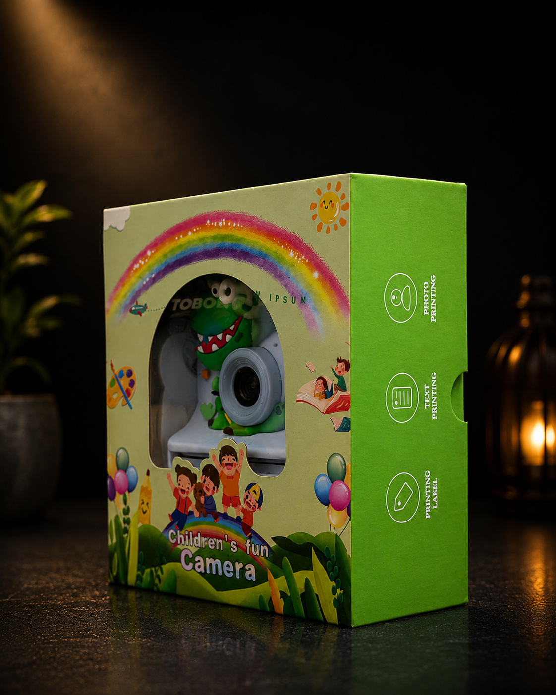 Kids Instant Print Camera for Boys & Girls | Photo, Video, Music & Games