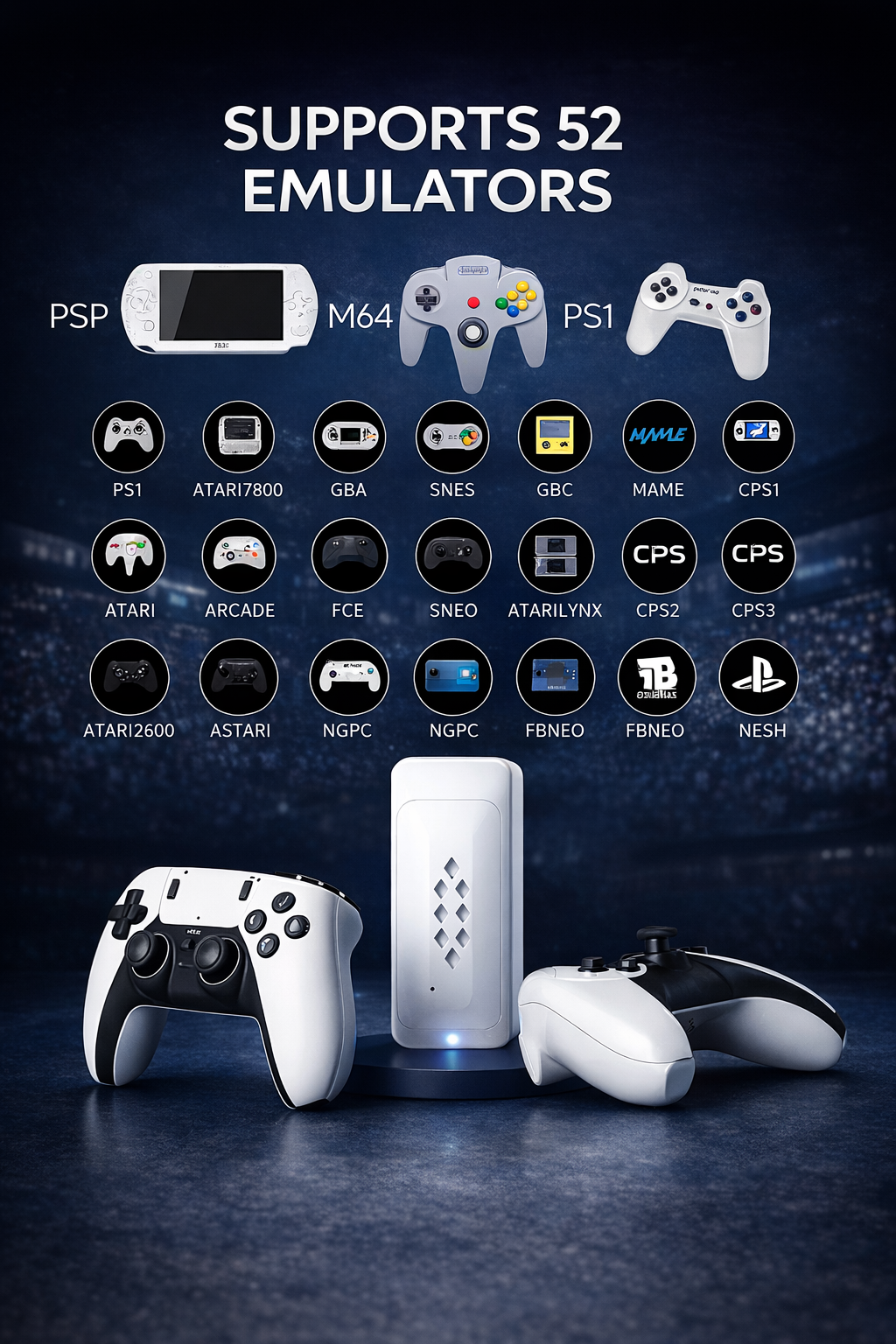 M22 WWE EDITION – Ultimate Retro Gaming Console