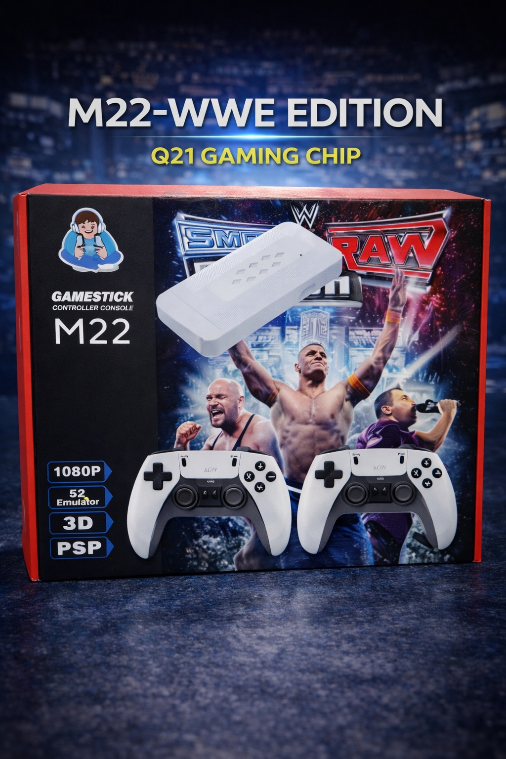 M22 WWE EDITION – Ultimate Retro Gaming Console