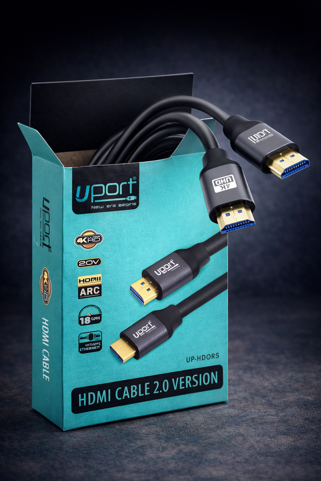 UPORT 4K Gold HDMI Cable