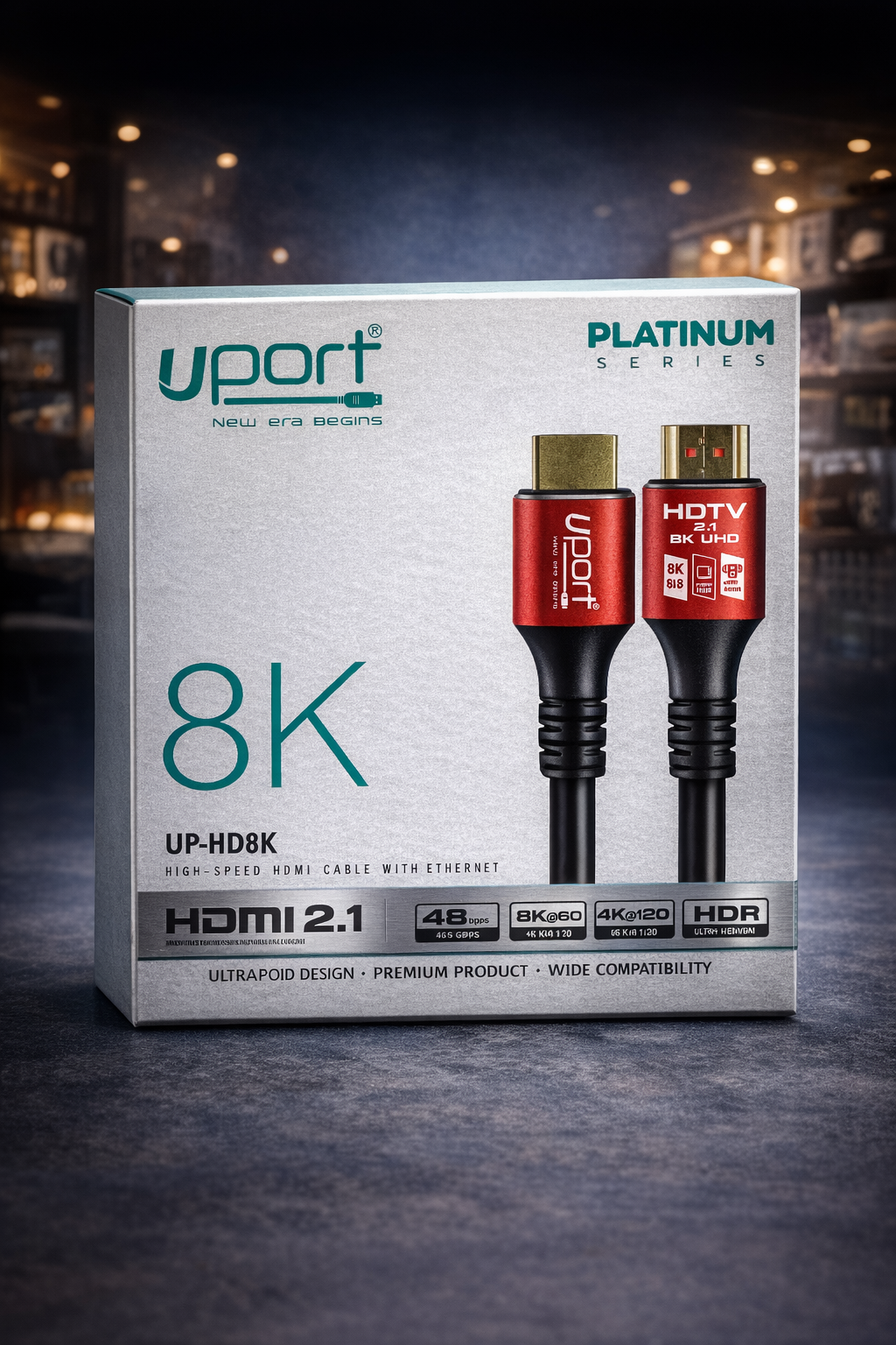 UPORT 8K HDMI 2.1 Platinum Series Cable