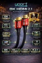 UPORT 8K HDMI 2.1 Platinum Series Cable
