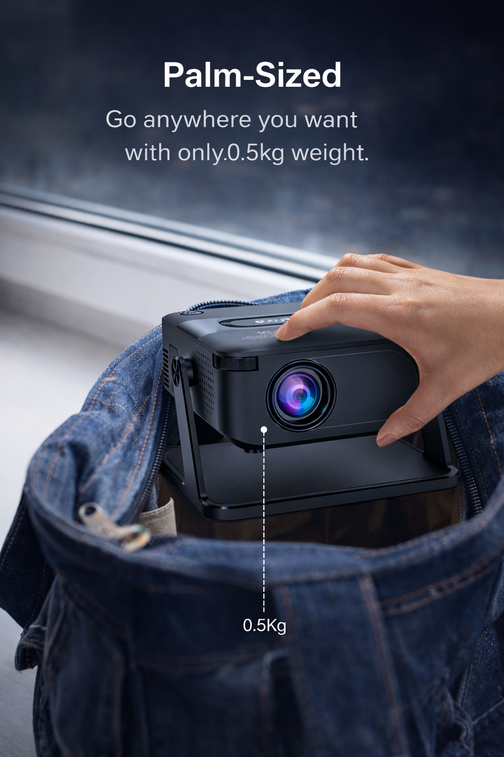 NANO TECH 4K Smart Portable Projector