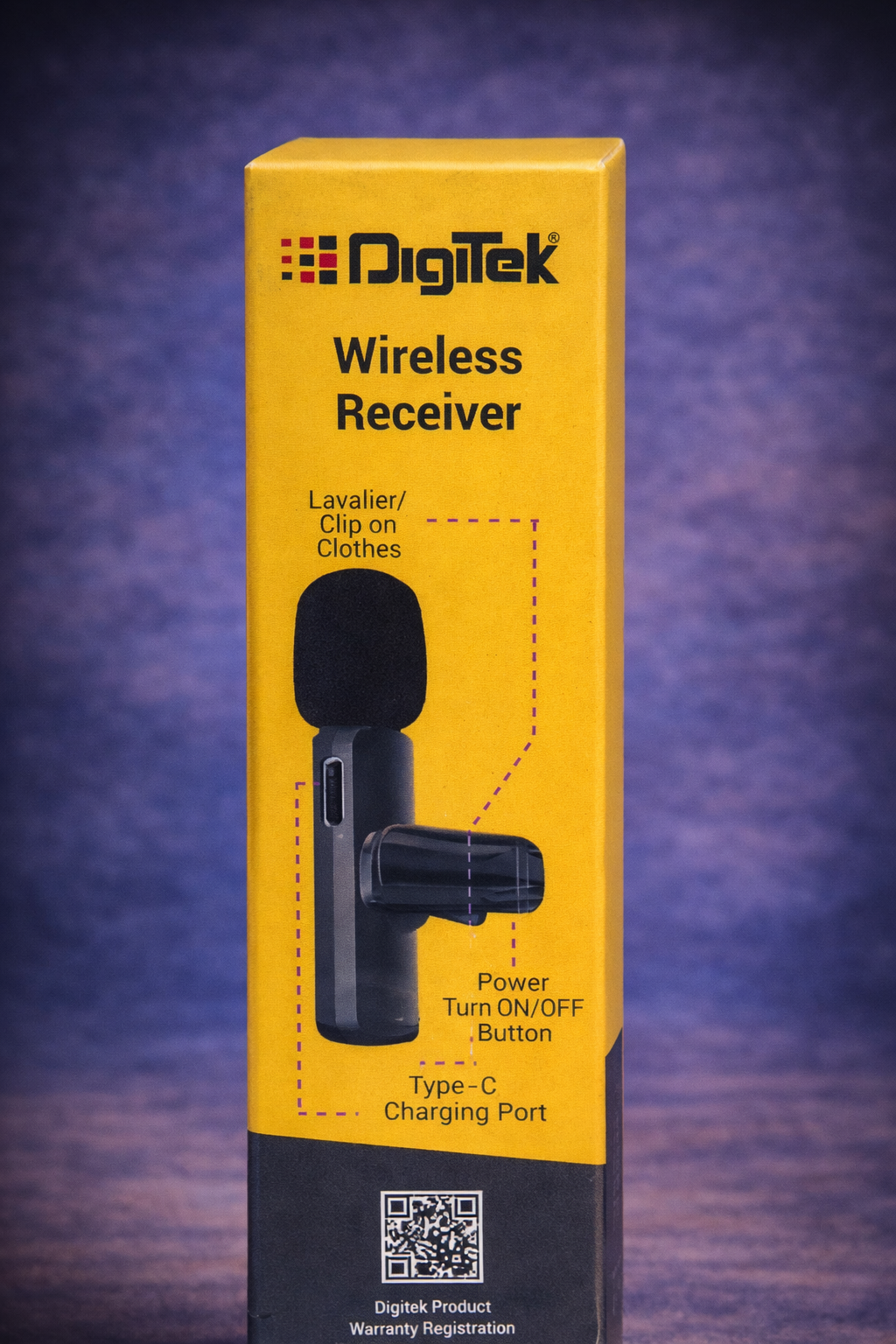 DigiTek DWM-008 PRO Wireless Microphone System (Type-C) – Dual Mic with Receiver | Pro Audio for Creators