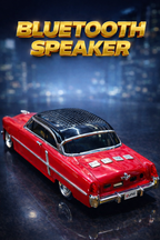 UNIX Capri 52 Vintage Bluetooth Speaker | Classic Car Design | 10W Powerful Sound | TWS Stereo | Wireless Music Speaker for Home & Gifts