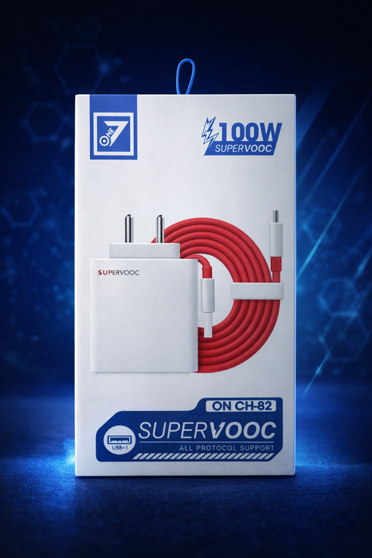 100W SuperVOOC Fast Charger with Type-C Cable | ON CH-82