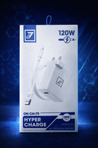 120W Hyper Charge Fast Charger | USB-C & USB-A | All-Protocol Support |ON CH-79
