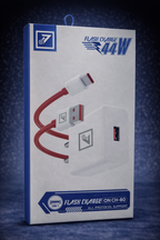 44W Flash Charge with USB Cable | All Protocol Support – ON CH-80| TYPE C