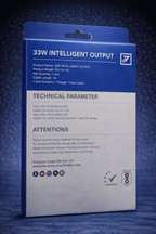 33W Intelligent Output Super Fast Charger (ON CH-101) with Type-C Cable