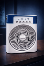 Osring 5111 Premium 5 Layered Mist Fan – 30W Desktop Portable Cooling Fan with 3 Speed Wind & 750ml Water Tank