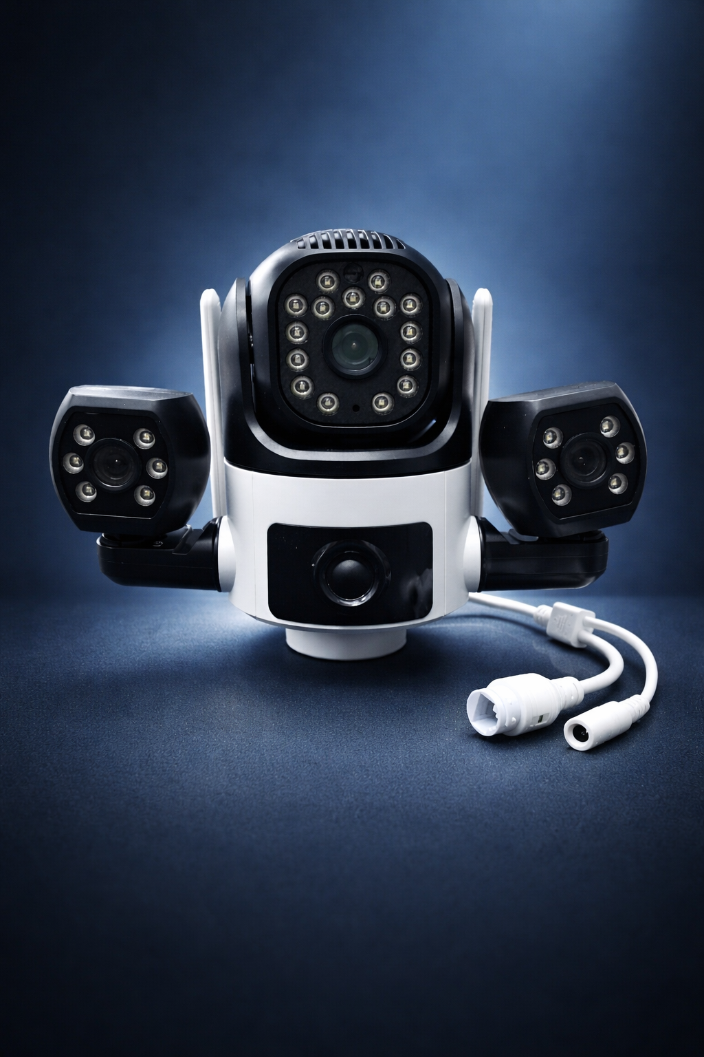 TRIPLE CC CAMERA – 4G/5G SIM Smart Security Camera (9MP HD)