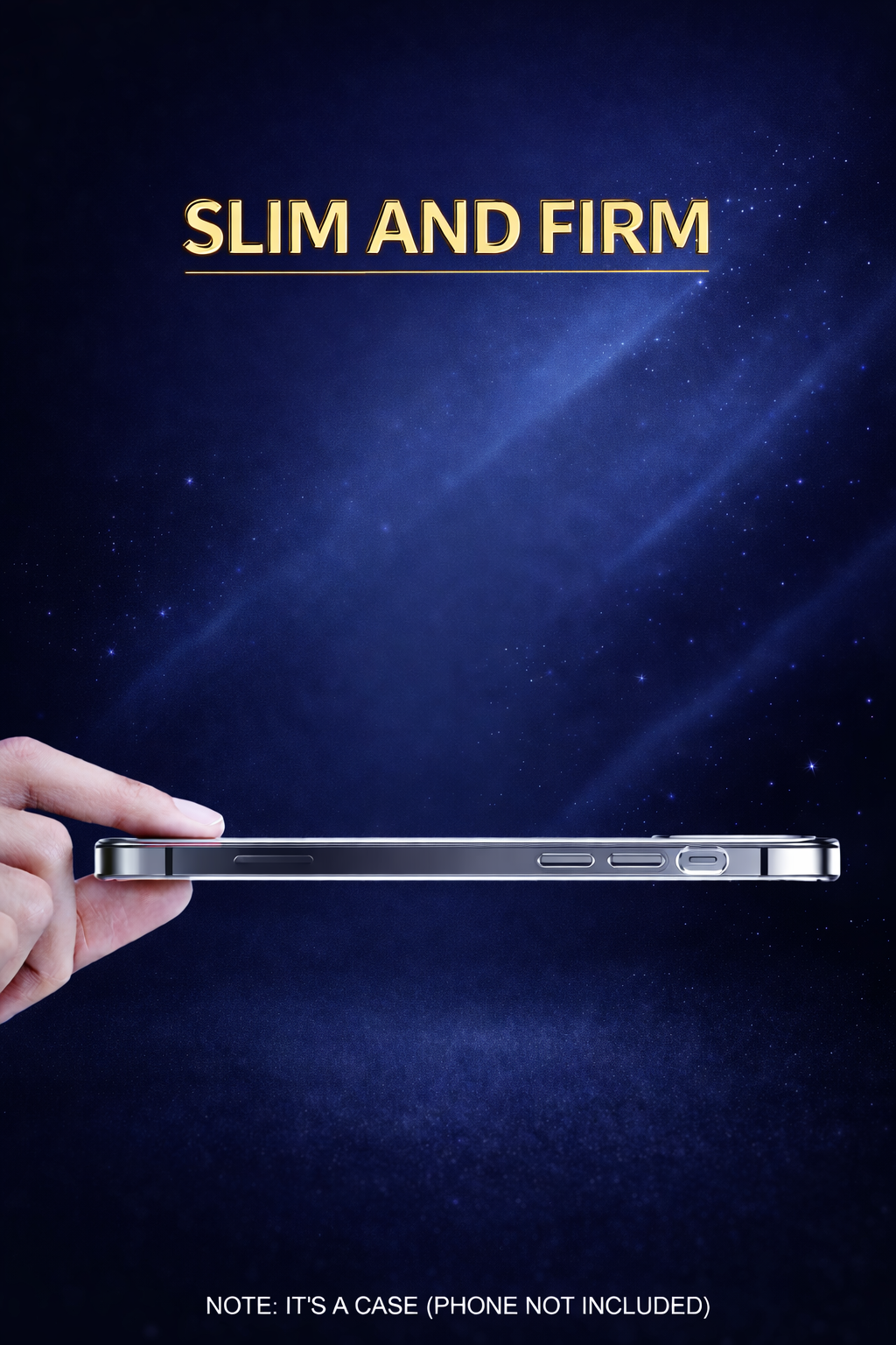 Slim Hard Shell Protective Crystal Clear Case for iPhone 13–17 Pro Max | Anti-Yellow Transparent Back Cover