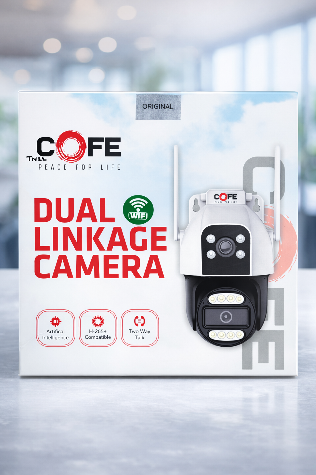COFE Dual Linkage Smart Security Camera (WiFi / 4G)