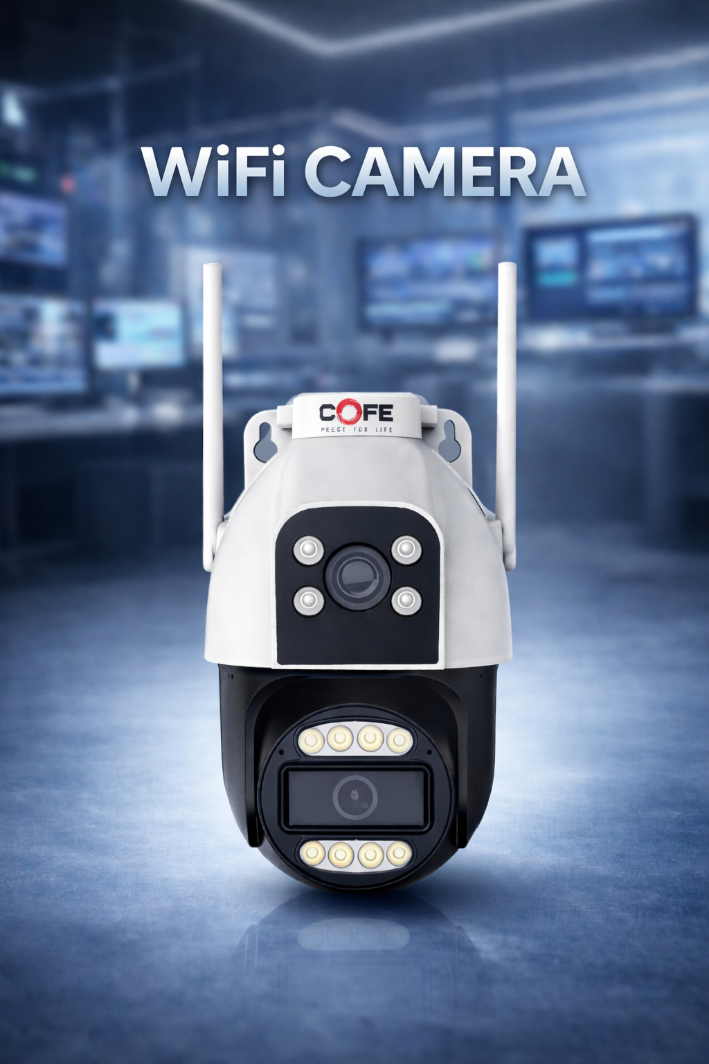 COFE Dual Linkage Smart Security Camera (WiFi / 4G)