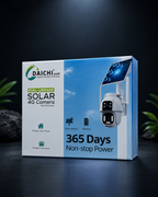 DAICHI Dual-Linkage Solar 4G PTZ Security Camera | AI Motion Tracking, HD Night Vision & Solar Powered Surveillance