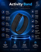 Smart Fitness Activity Band – Heart Rate, Sleep & Activity Tracker