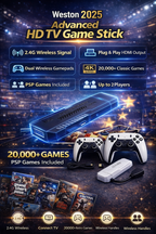 Weston M35 HD Game Stick – 20,000+ Games