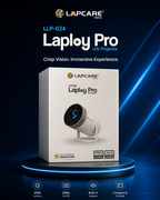 Lapcare Laploy Pro LLP-024 LED Projector (1280p Full HD, 4500 Lumens) with FREE 40W Soundbar + 1 Year Warranty | Smart WiFi Projector for Home & Office